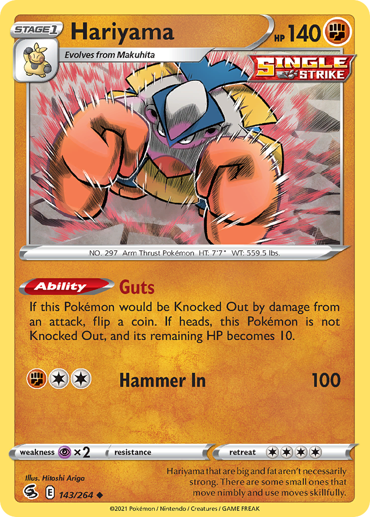 Hariyama Fusion Strike SET-143