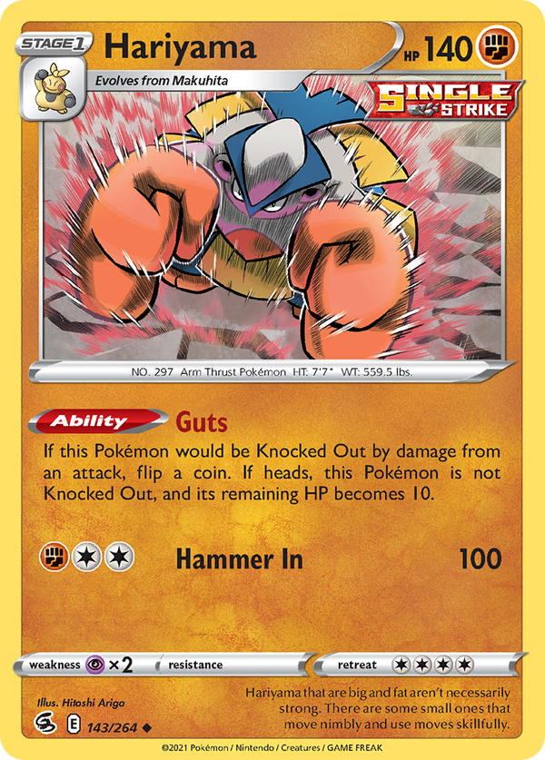 Hariyama Fusion Strike SET-143