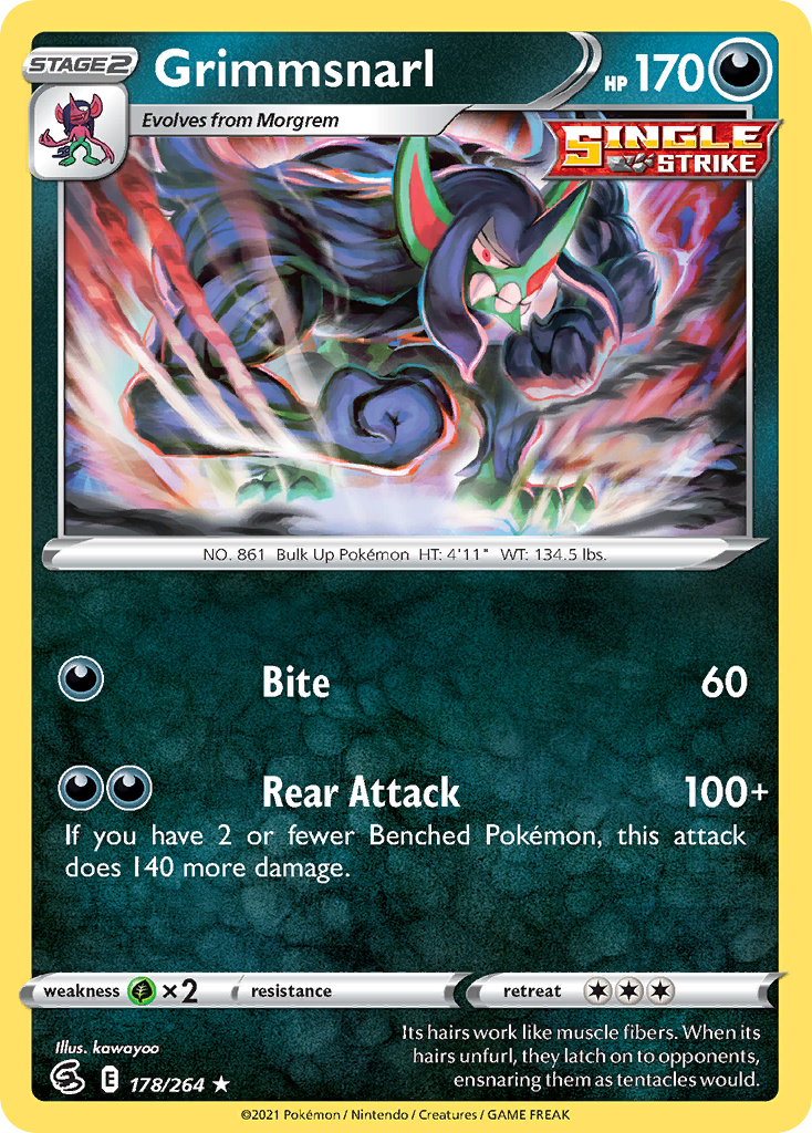 Grimmsnarl Fusion Strike SET-178