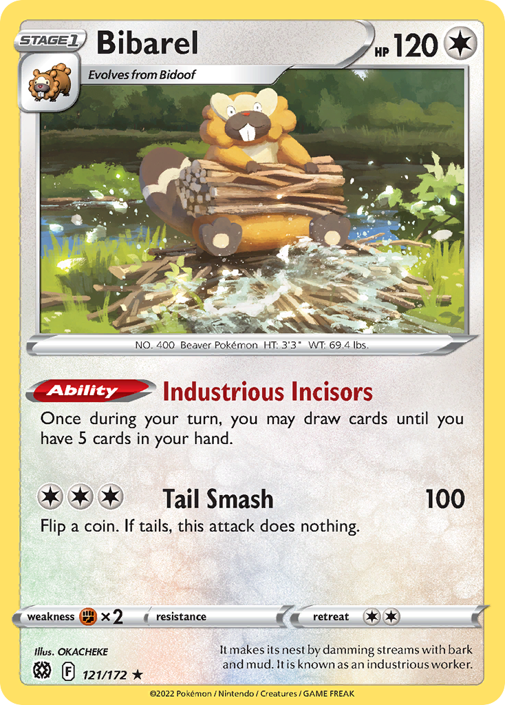 Bibarel Brilliant Stars SET-121