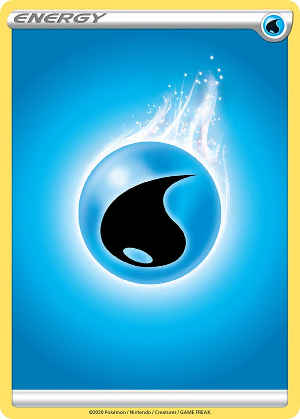 Water Energy Sword & Shield Energy SET-No Number