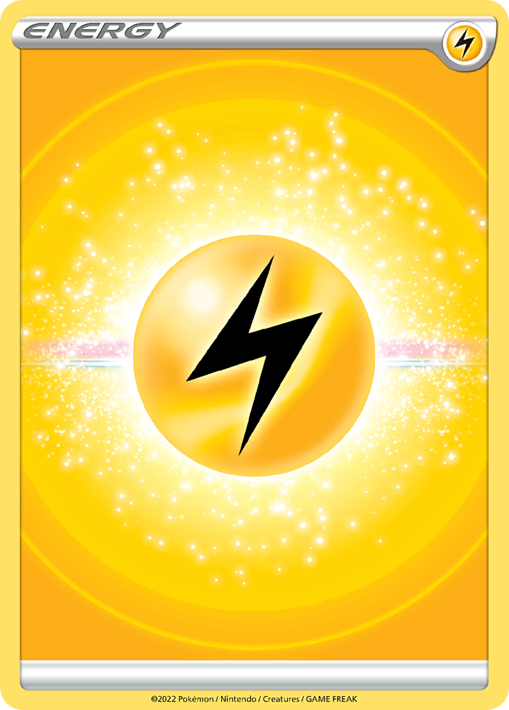 Lightning Energy Sword & Shield Energy (Brilliant Stars) SET-No Number