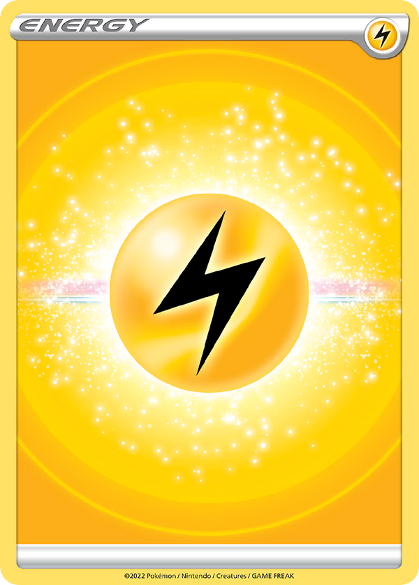 Lightning Energy Sword & Shield Energy (Brilliant Stars) SET-No Number