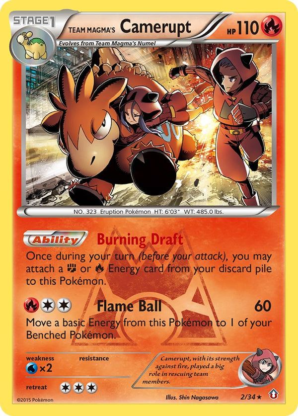 Team Magma’s Camerupt Double Crisis SET-2
