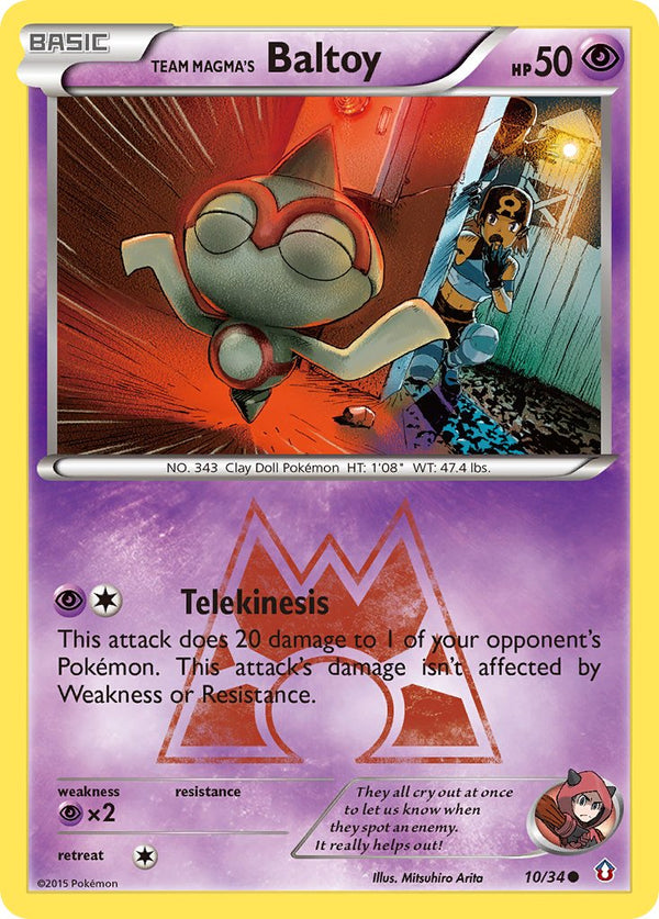 Team Magma’s Baltoy Double Crisis SET-10