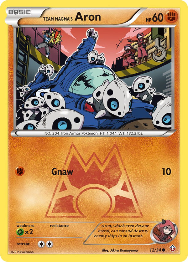 Team Magma’s Aron Double Crisis SET-12