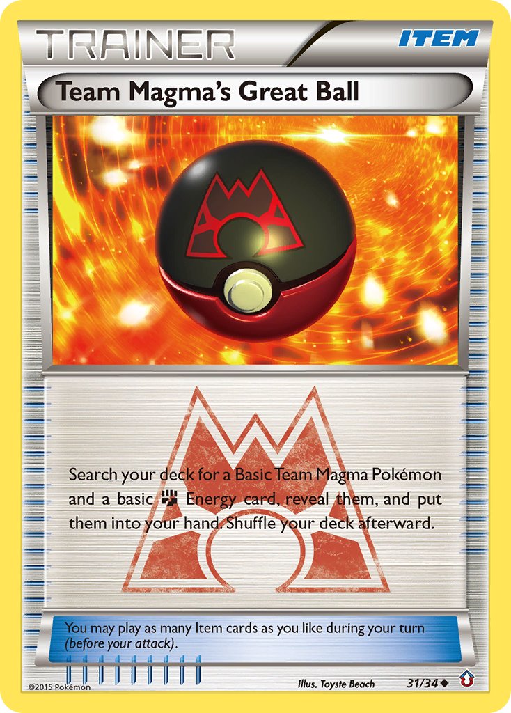 Team Magma’s Great Ball Double Crisis SET-31