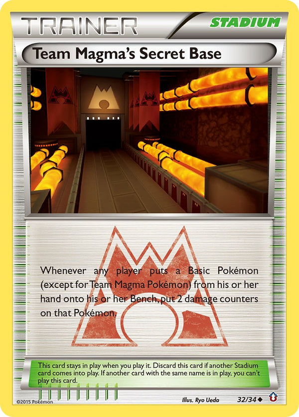 Team Magma’s Secret Base Double Crisis SET-32