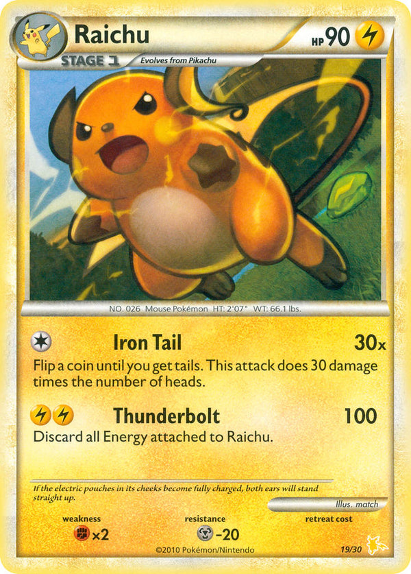 Raichu HS Trainer Kit—Raichu SET-19