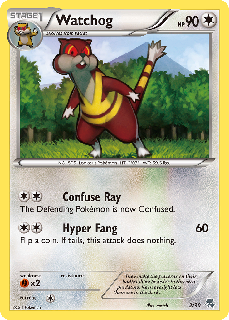Watchog Black & White Trainer Kit—Zoroark SET-2