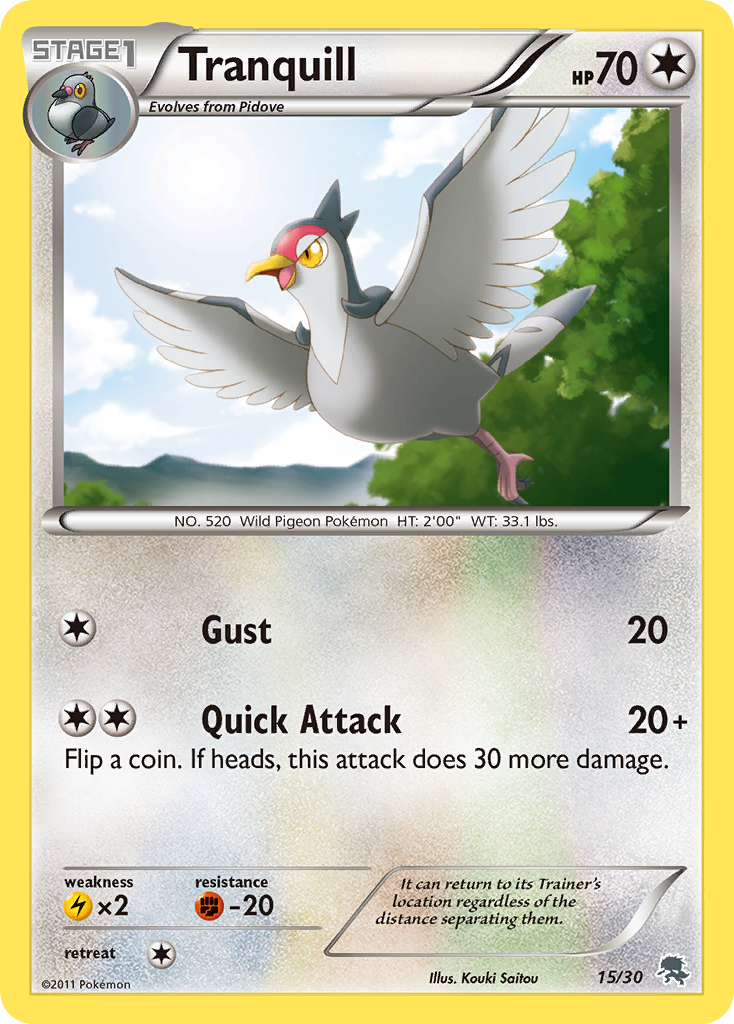 Tranquill Black & White Trainer Kit—Zoroark SET-15