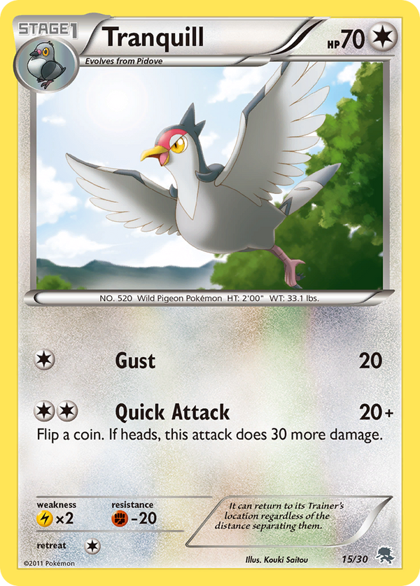 Tranquill Black & White Trainer Kit—Zoroark SET-15