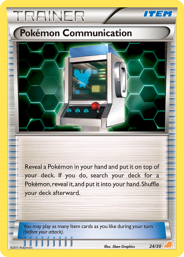 Pokémon Communication Black & White Trainer Kit—Excadrill SET-24