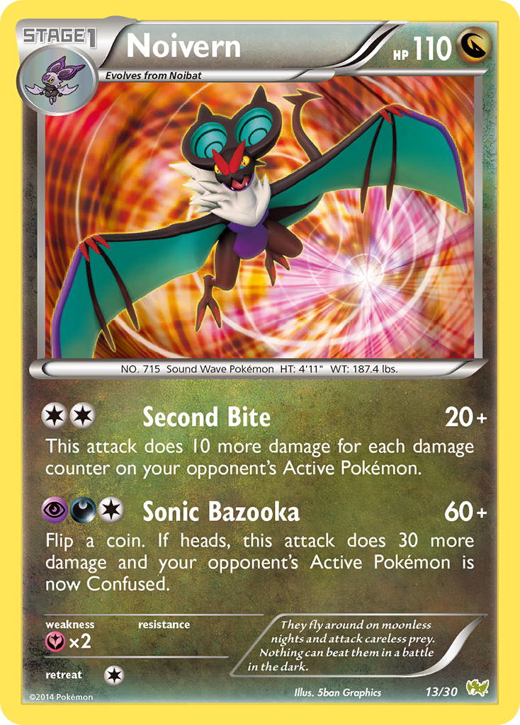 Noivern XY Trainer Kit—Noivern SET-13