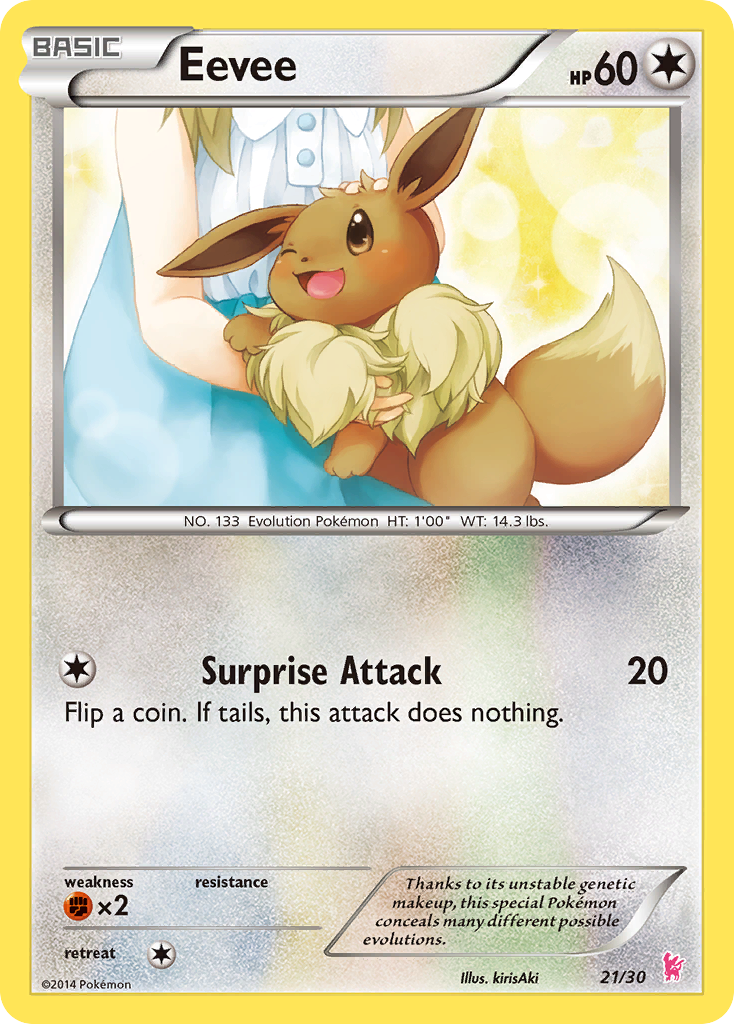Eevee XY Trainer Kit—Sylveon SET-21