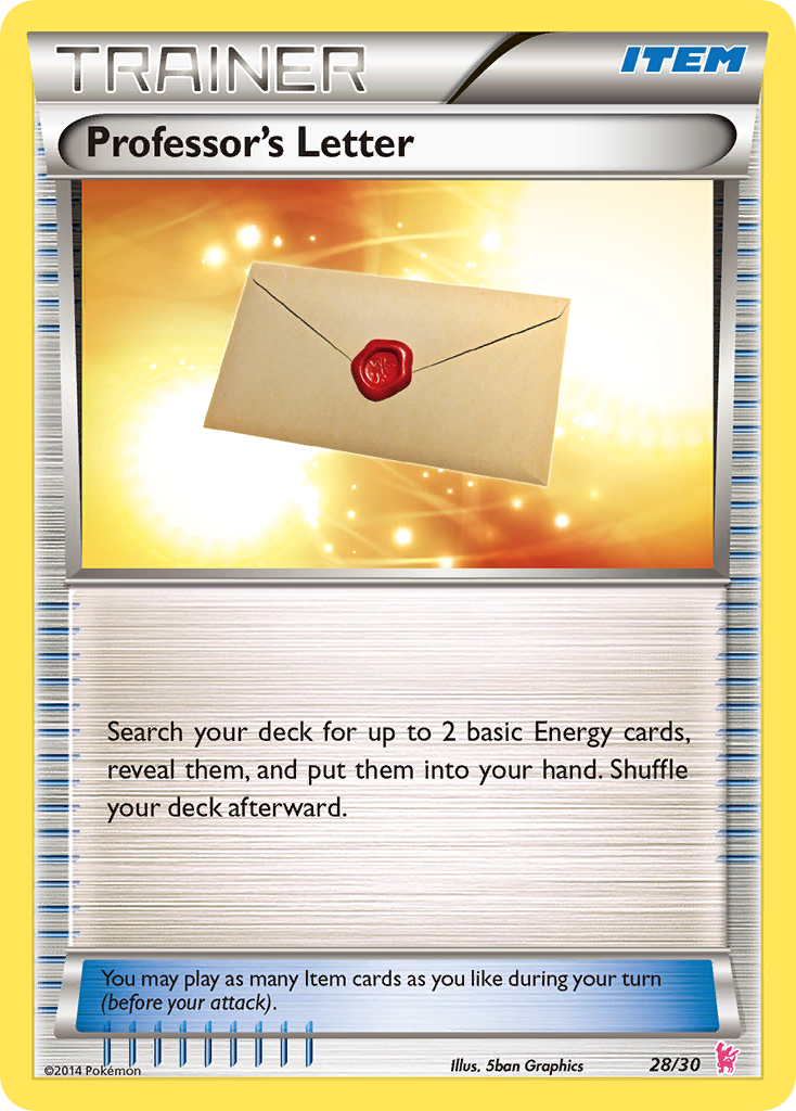Professor’s Letter XY Trainer Kit—Sylveon SET-28