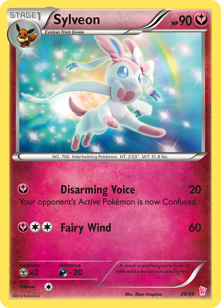 Sylveon XY Trainer Kit—Sylveon SET-30