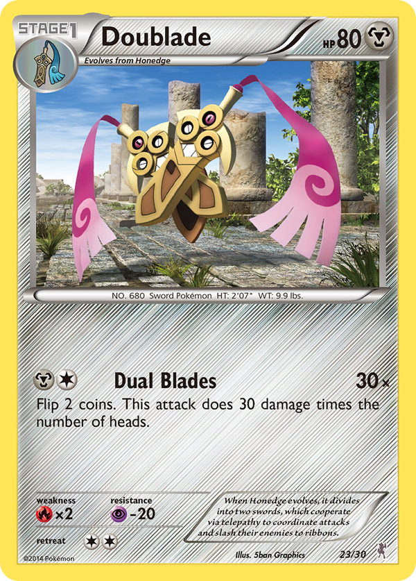 Doublade XY Trainer Kit—Bisharp SET-23