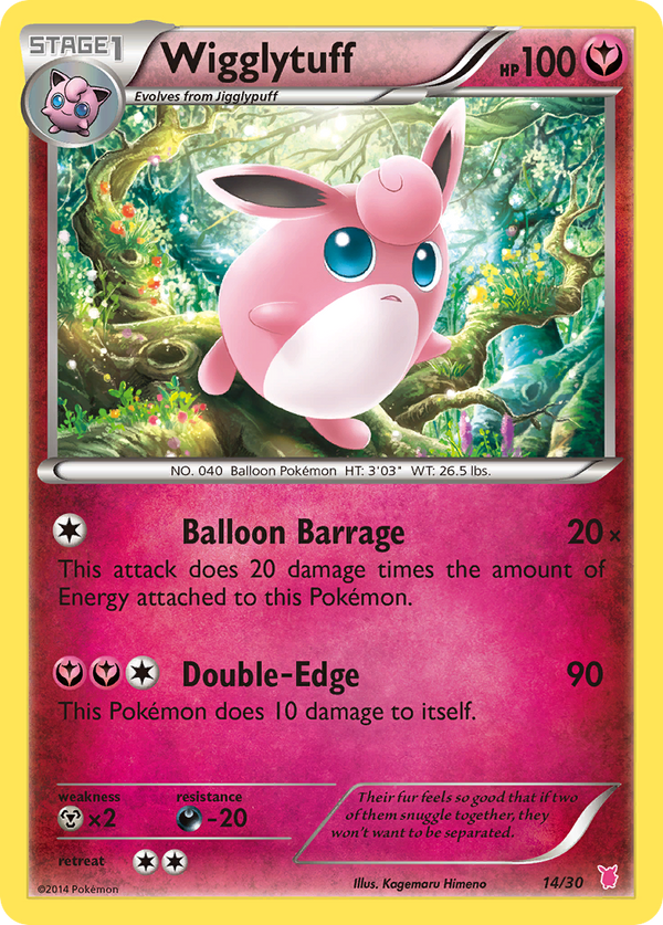 Wigglytuff XY Trainer Kit—Wigglytuff SET-14