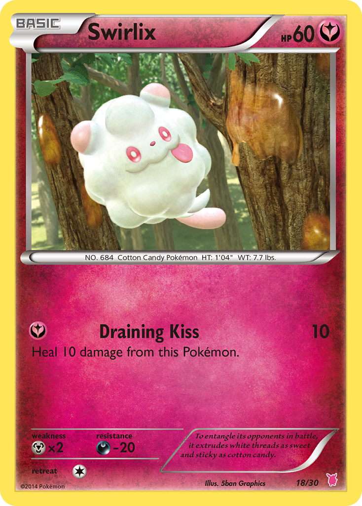 Swirlix XY Trainer Kit—Wigglytuff SET-18