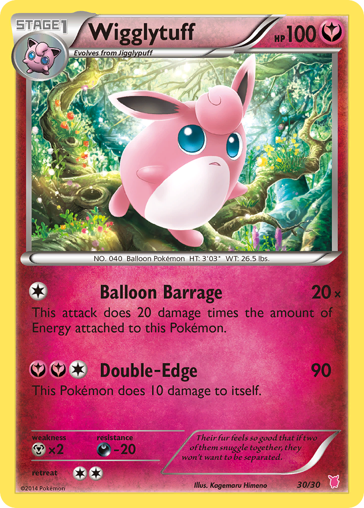 Wigglytuff XY Trainer Kit—Wigglytuff SET-30