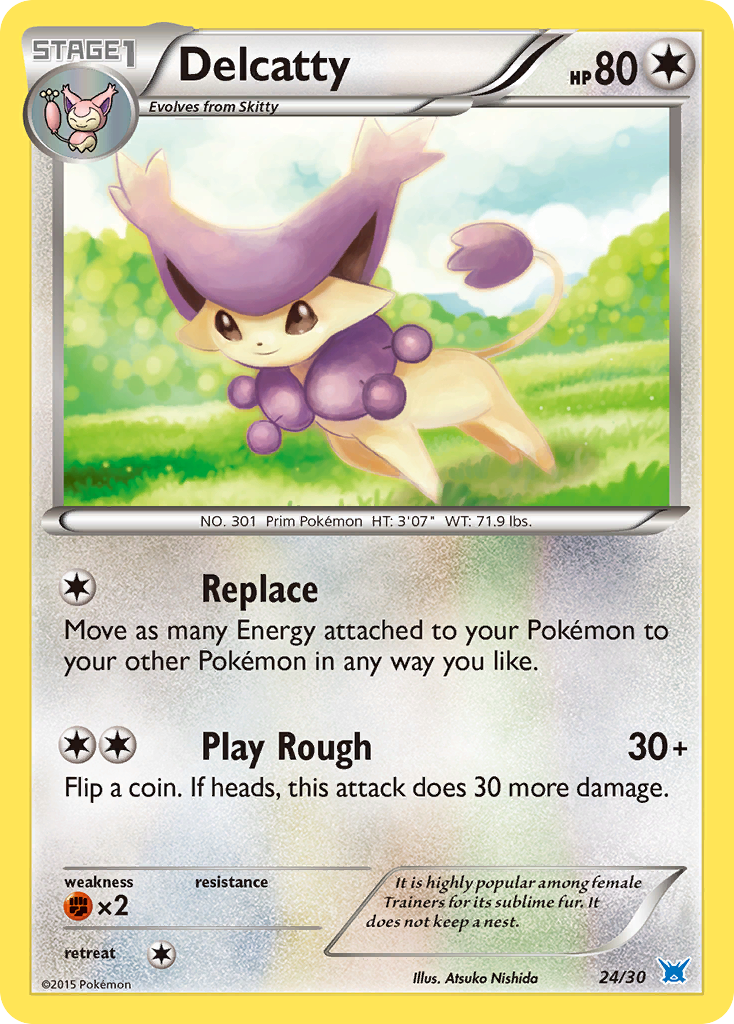 Delcatty XY Trainer Kit—Latios SET-24