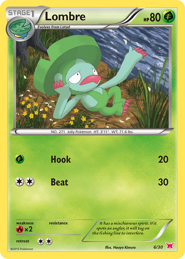 Lombre XY Trainer Kit—Latias SET-6