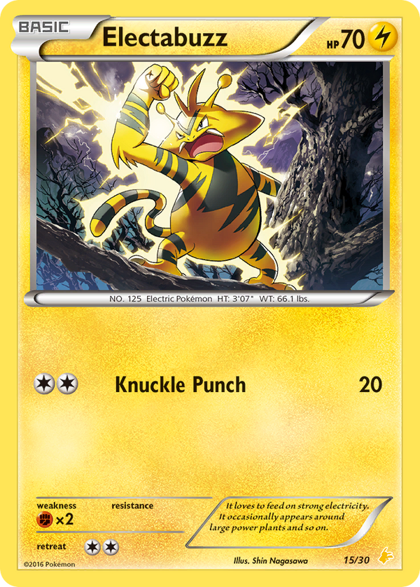 Electabuzz XY Trainer Kit—Pikachu Libre SET-15
