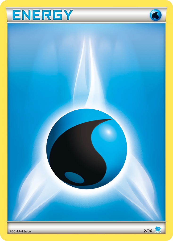 Water Energy XY Trainer Kit—Suicune SET-2