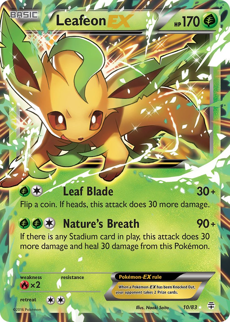 Leafeon-EX Generations SET-10