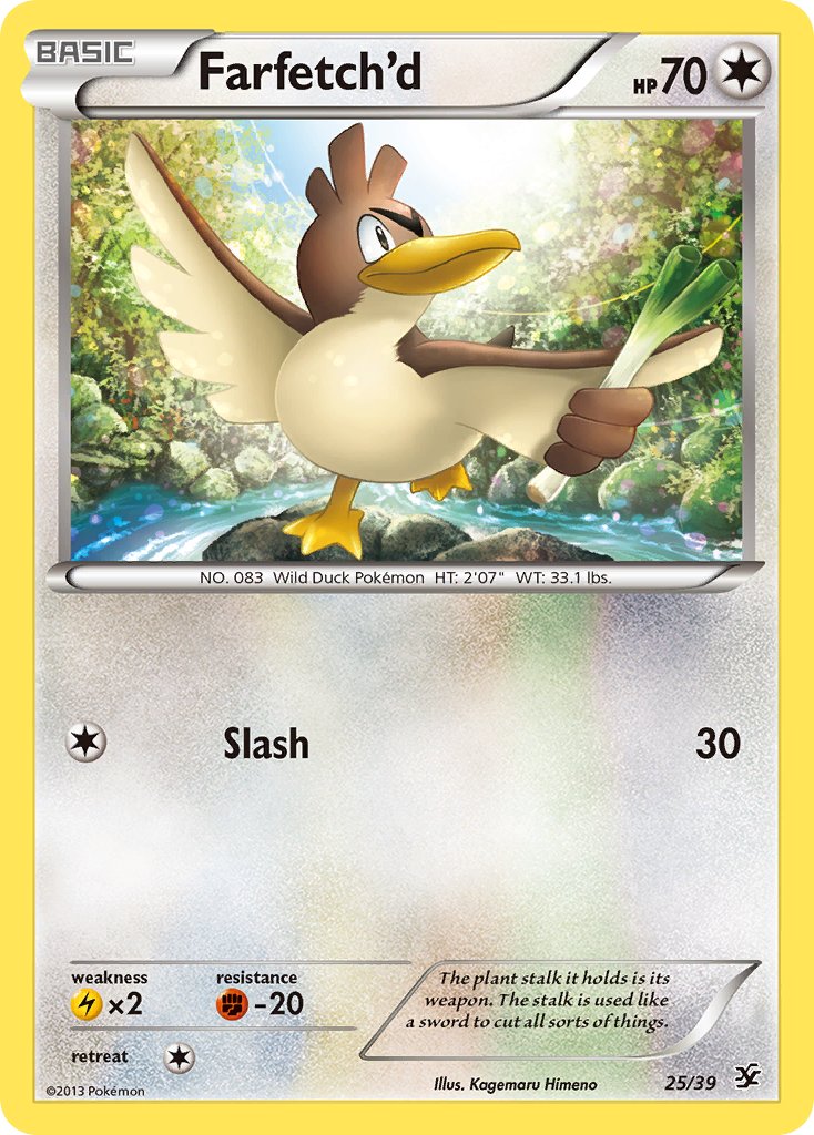 Farfetch’d Kalos Starter Set SET-25