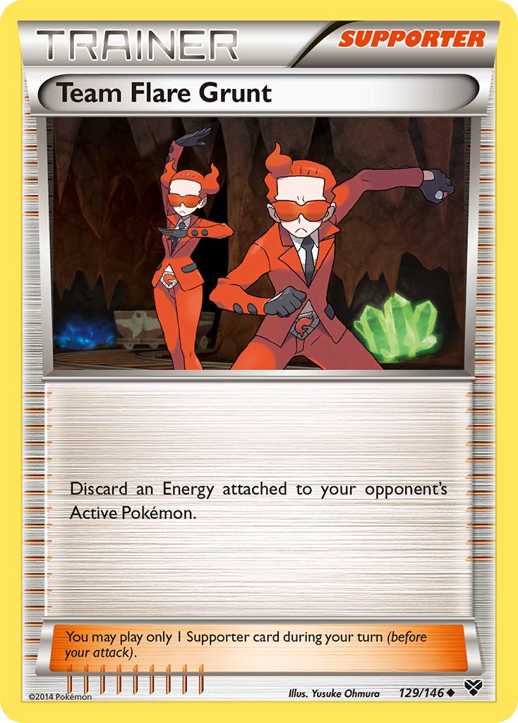 Team Flare Grunt XY SET-129