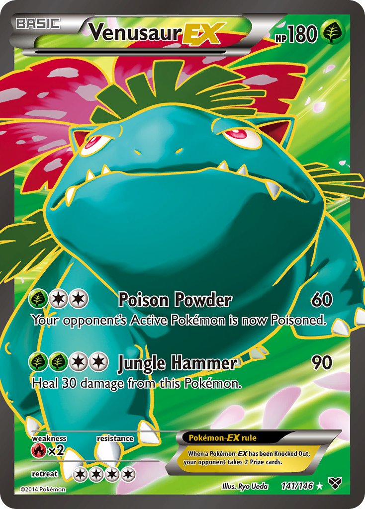 Venusaur-EX XY 2014 #141