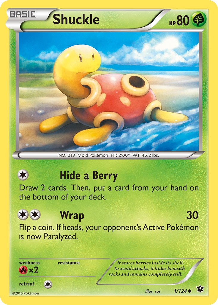 Shuckle Fates Collide SET-1