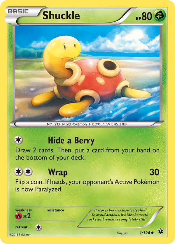 Shuckle Fates Collide SET-1