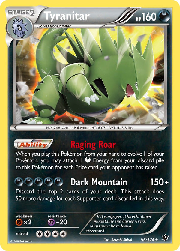 Tyranitar Fates Collide SET-56