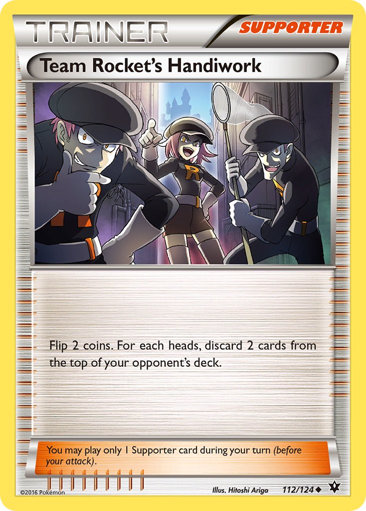 Team Rocket’s Handiwork Fates Collide SET-112