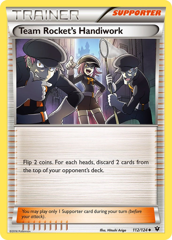 Team Rocket’s Handiwork Fates Collide SET-112