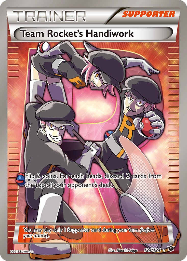 Team Rocket’s Handiwork Fates Collide SET-124