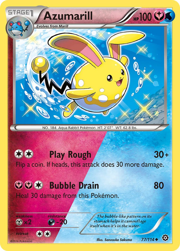 Azumarill Steam Siege SET-77
