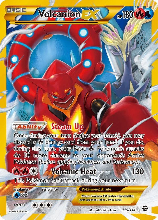 Volcanion EX Steam Siege 2016 #115