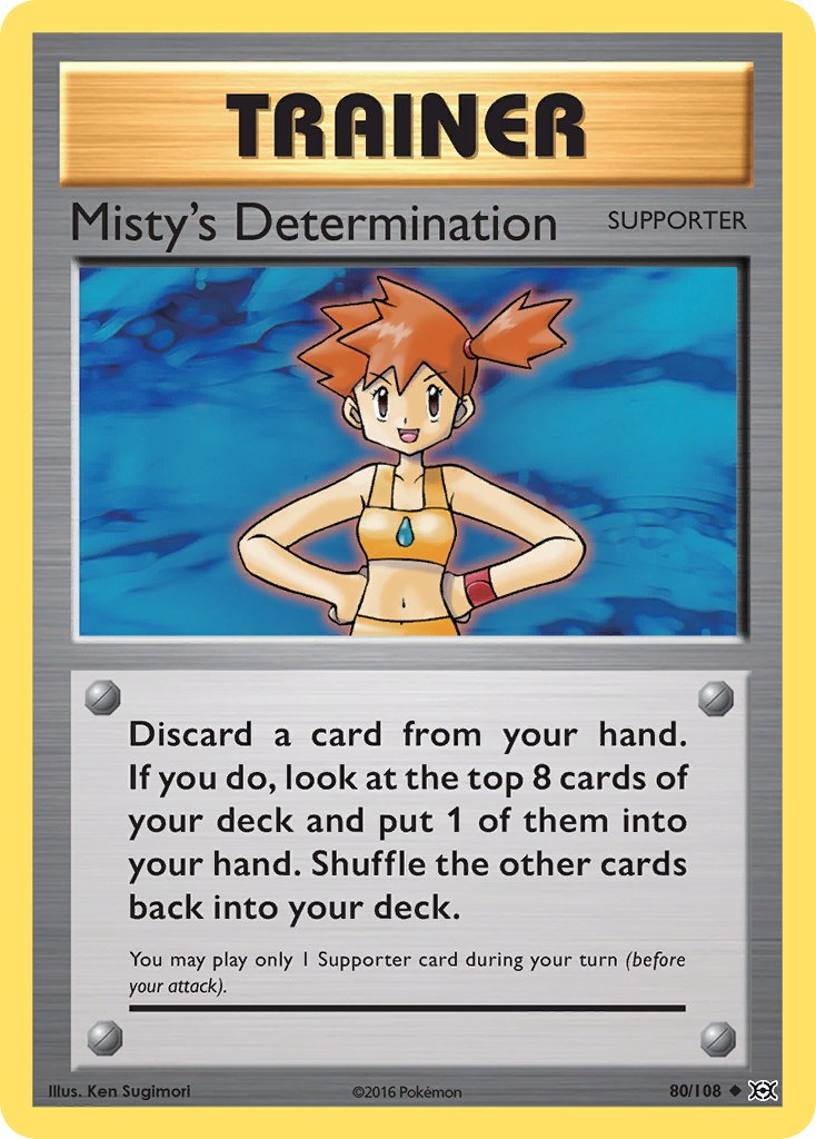 Misty’s Determination Evolutions SET-80