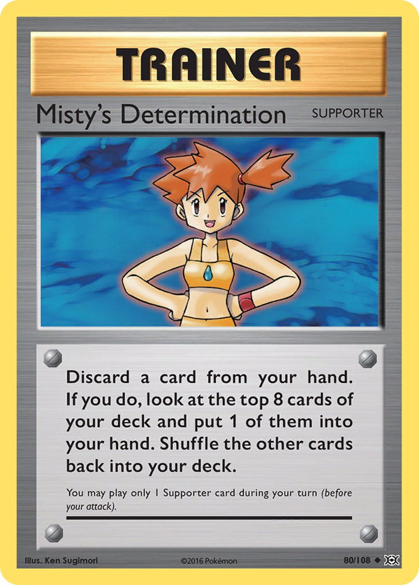 Misty’s Determination Evolutions SET-80