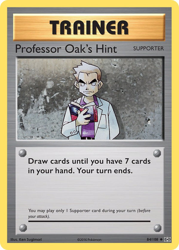 Professor Oak’s Hint Evolutions SET-84