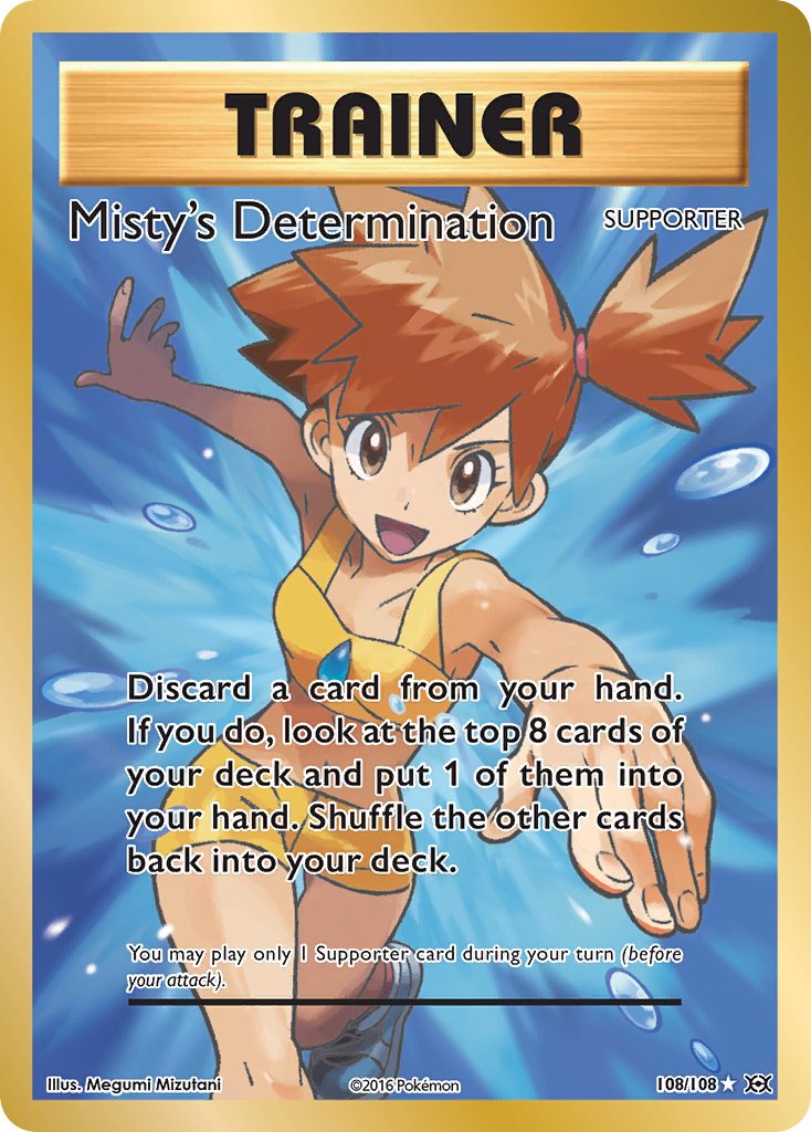 Misty’s Determination Evolutions SET-108