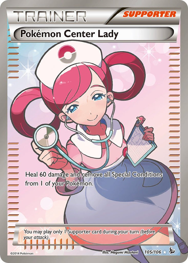 Pokémon Center Lady Flashfire 2014 #105