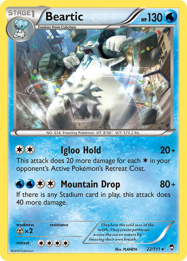 Beartic Furious Fists SET-22