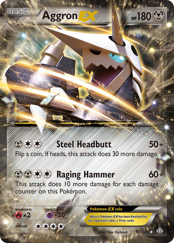 Aggron-EX Primal Clash SET-93