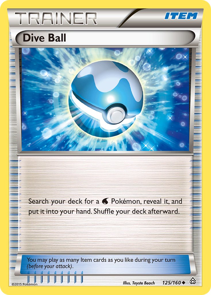 Dive Ball Primal Clash SET-125