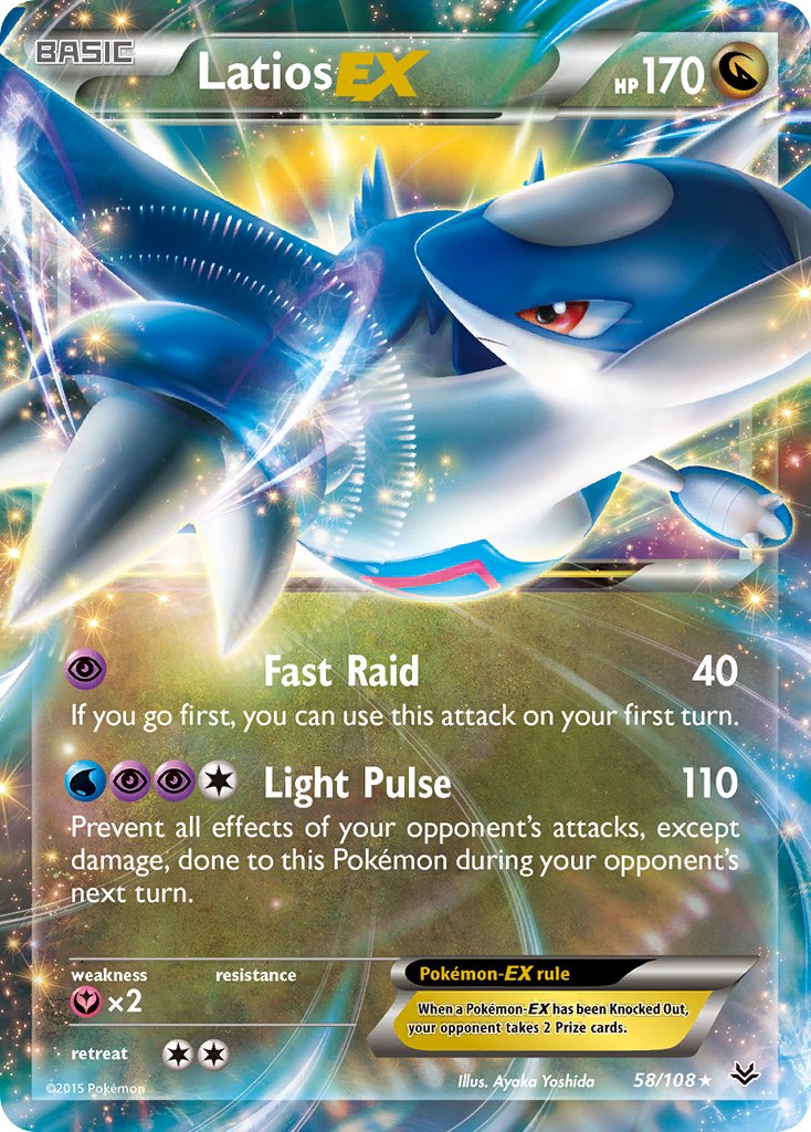 Latios-EX Roaring Skies SET-58